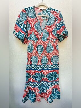 Figueroa and flower midi dress